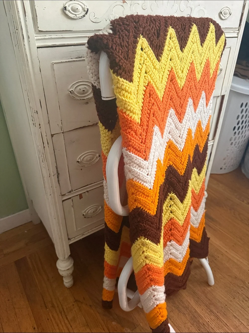 Vintage afghan blanket
